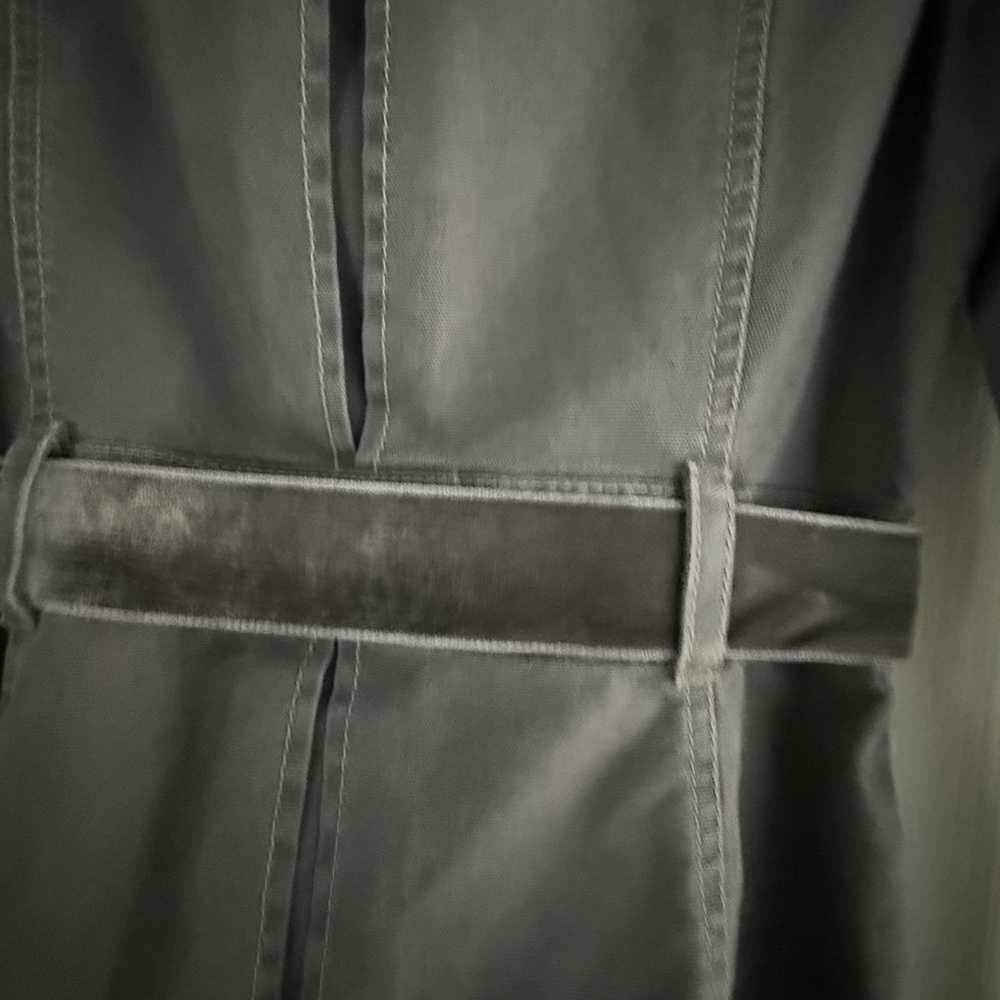 LOFT Dark Gray Utility Jacket - Picture 7 of 7